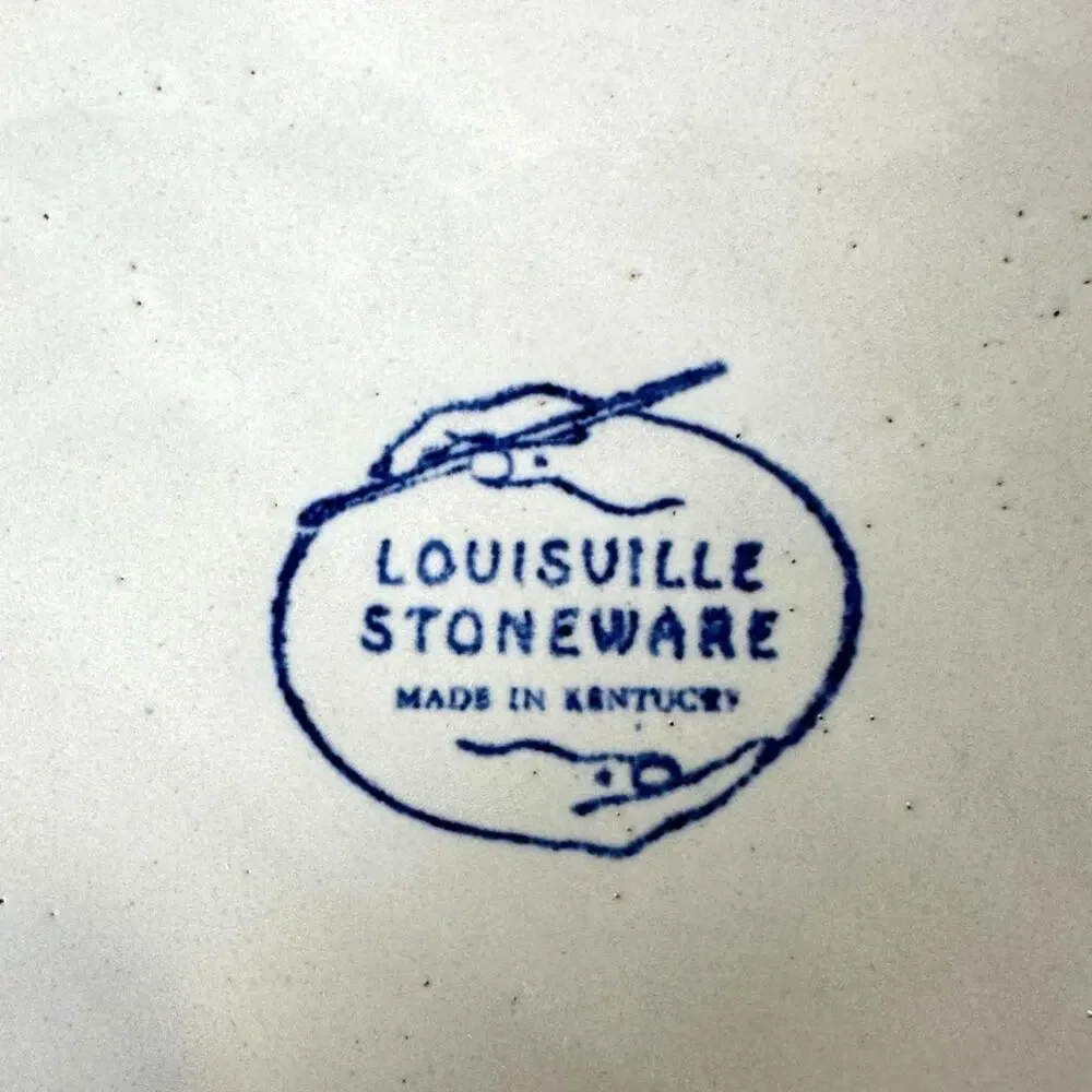 Louisville Stoneware Retired Yellow Country Flower Large 15" Serving Bowl-Rare! - Picture 7 of 7